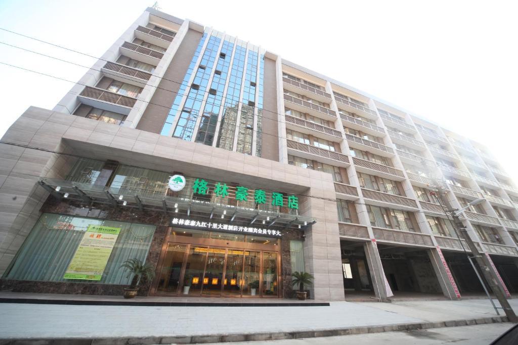 Greentree Inn Jiangxi Jiujiang Shili Avenue Business Hotel Extérieur photo