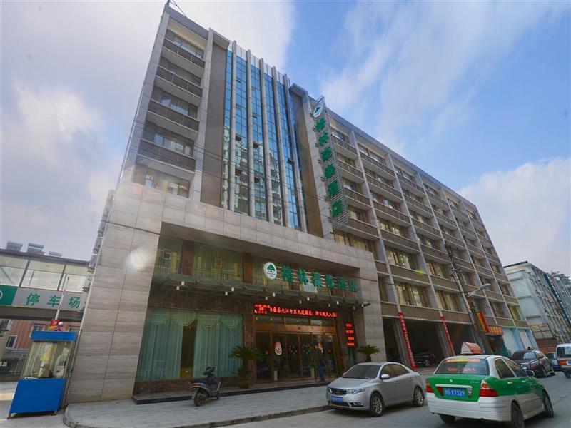 Greentree Inn Jiangxi Jiujiang Shili Avenue Business Hotel Extérieur photo